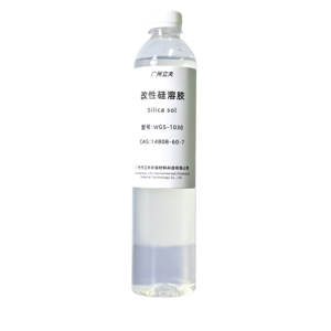 Stabilité de stockage ultra élevée WGS-1030 de soluté de silicium modifié (acide) 14808-60-7 un produit stable de <span class=keywords><strong>nanoscale</strong></span> - Product Image 1