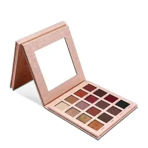Eyeshadow Palette Makeup - Matte Shimmer 16 Colors Highly Pigmented - Professional Nudes Warm Natural Bronze Neutral Smoky