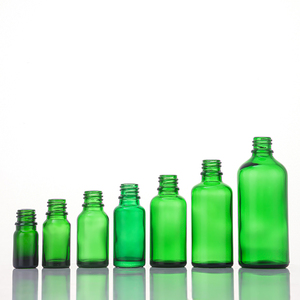 Sang Trọng Ưa Thích Rỗng Thủy Tinh Màu Xanh Lá Cây Tinh Dầu Huyết Thanh Chai 5Ml 10Ml 30Ml 50Ml 100Ml Bơm Lại Thủy Tinh Với Ống Nhỏ Giọt Và Bơm Phun - Product Image 4