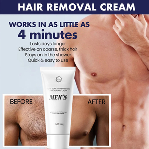 Crema depilatoria <span class=keywords><strong>de</strong></span> hierbas suave y suave para hombres OEM Depilación corporal no irritante para axila <span class=keywords><strong>Pecho</strong></span> Espalda Piernas Hidratante - Product Image 3