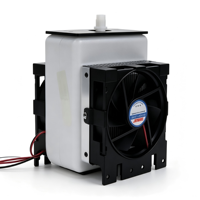 Module de refroidissement thermoélectrique Peltier compact pour PC, système de refroidissement par eau avec ventilateur et radiateur
