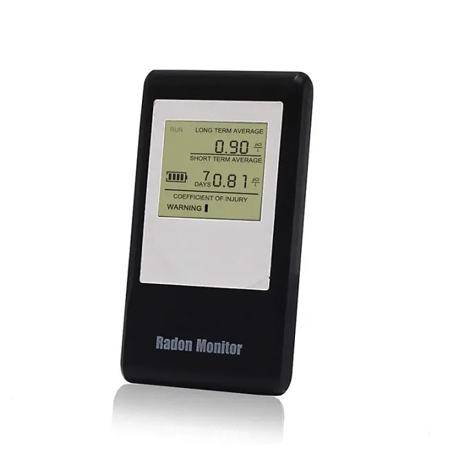 Detector de radon portátil para uso doméstico, medidores de teste de radon digital para uso