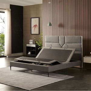 Technology Leather <b>Bed</b> Split Type Simple Installation Multifunctional Intelligent Set <b>Bed</b> Remote Control Lift <b>Beds</b> Hote - Product Image 4