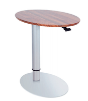 Mesa plegable de entrenamiento de reuniones con ruedas Blanco Novedad Metal hierro y aleación de aluminio gasdynamic Escritorio de pie