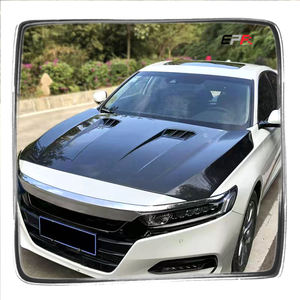 Capó delantero ventilado de fibra de carbono tipo H2 para Honda Accord CV2 de 10ª generación, años 2017-2022 - Product Image 1