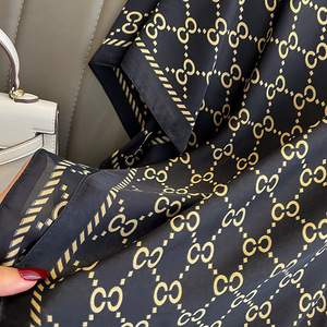 New Elegant Thư In Chiếc Khăn Lụa Cho Phụ Nữ Khăn Choàng Kết Thúc Tốt Đẹp Thiết Kế Sang Trọng Bãi Biển Đế Mùa Hè Dài Bandana Khăn Lụa Phụ Nữ - Product Image 6