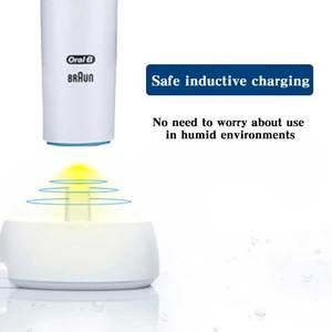 Para Braun <span class=keywords><strong>Oral</strong></span>-<span class=keywords><strong>B</strong></span>, <span class=keywords><strong>cargador</strong></span> de fuente de alimentación inteligente de repuesto para cepillos de dientes eléctricos EUSocket Standard Model 3757 - Product Image 6