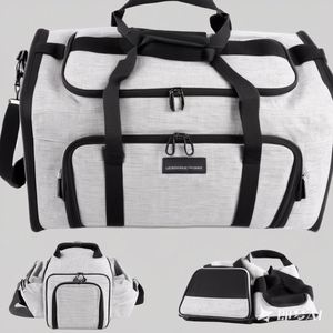 BSCI Factory Factory OEM Dog <b>Carrier</b> <b>Soft</b>-Sided <b>Cat</b> <b>Carrier</b> Pet Travel <b>Carriers</b> with Adjustable Padded Strap - Product Image 1