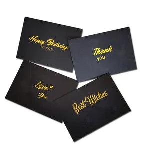 Customized design Shatter umschläge nach maß Luxury shatter Coin papier Envelopes Labels 2.25X3.5 Inch