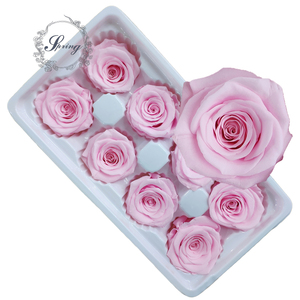 <span class=keywords><strong>Rose</strong></span> Eterne Preservate di Alta Qualità, Colorate, Grado A, 4-5 cm, per Confezioni Floreali - Product Image 3