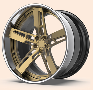 Roues concaves à lèvres profondes polies forgées 19 pouces Jantes en alliage fraisé 4x100 pour Toyota bmw e60 x5 vw <span class=keywords><strong>polo</strong></span> - Product Image 6