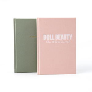 Cuaderno de Tapa Dura de Tela A4/A5/A6 con Cinta Decorativa - Product Image 1