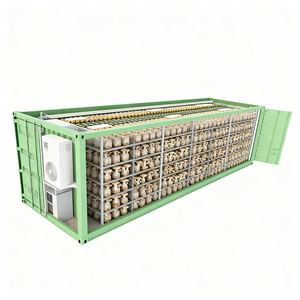 Sistema de Cultivo de Cogumelos em Contêiner Inteligente de Grau Comercial de 20/40 Pés - Product Image 1