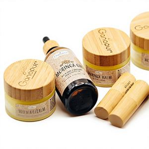 Crema Corporal Orgánica de Aceite de Semilla de Moringa Oleifera y Vitamina E, Revitalizante de la Piel Antiarrugas, Antienvejecimiento, para Uso Nocturno y Diurno - Product Image 2