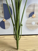 Plante artificielle de bananier de 130 cm, faux arbre à feuilles de bananier artificielles