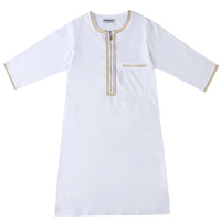 Jubah dan Pakaian Tradisional Timur Tengah untuk Anak Laki-laki, Pakaian Etnik untuk Anak Arab dan Hui yang Laris Manis