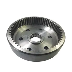 OEM/ODM large gear forgings Outer ring forging gear Hot Forging Mining Parts