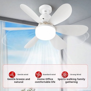 16.5 \ "LED ổ cắm ánh sáng quạt với điều khiển từ xa cho trẻ em phòng nhỏ gác mái đi bộ tủ quần áo nhà bếp nhỏ vv-vít trong thiết kế - Product Image 5