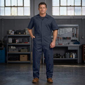 Pantalones de Trabajo Transpirables de Algodón, Ligeros, de Secado Rápido, Uniformes Industriales, Ropa de Seguridad para Taller - Product Image 4