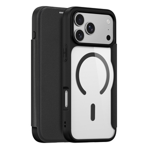 เคสหนัง PU แบบพับได้พร้อมช่องใส่บัตรและแม่เหล็กสำหรับ <span class=keywords><strong>iPhone</strong></span> 17 Pro - Product Image 1