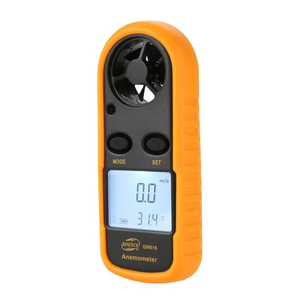 Anemômetro <span class=keywords><strong>Digital</strong></span> Medidor de Velocidade do Vento <span class=keywords><strong>GM816</strong></span> com Faixa de Temperatura de -10~45 e Resolução de 0.1 - Product Image 5