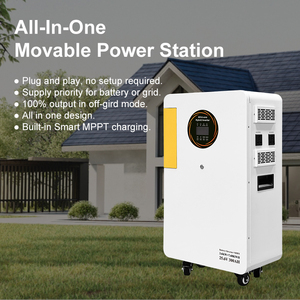 3.6KW 7.68KWh All-in-OneSystem <b>24V</b> 300Ah <b>Battery</b> Pure Sine Wave MPPT Hybrid Grid Ready All in One - Product Image 1