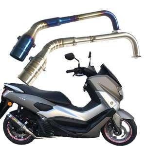 Nouveau tuyau d'échappement en acier inoxydable pour moto Yamaha Nmax 155 125 2015-2019, modification et modernisation - Product Image 1