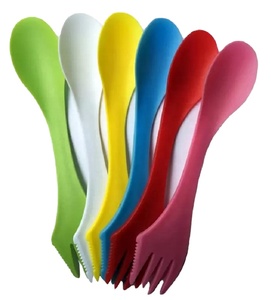 Muestra Gratis, Juego de Cubiertos Multifuncional 3 en 1 para Viajes y Campamento, Cuchillo, Tenedor y Cuchara Portátiles de Alta Calidad - Product Image 1