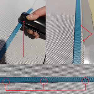 Nouveau ruban adhésif de qualité en PP durable pour rail de <span class=keywords><strong>store</strong></span> vertical, 2000M, accessoires de traitement plastique pour ruban d'emballage de rideaux - Product Image 6