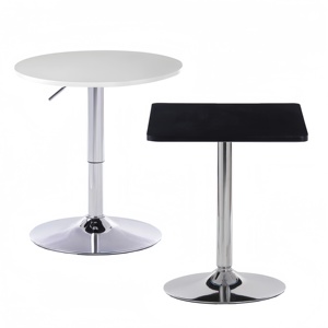 Modern Minimalista Metal Bar Tabela Altura Ajustável Móveis de Cozinha Industrial para Home Dining & Outdoor Entry Application - Product Image 2