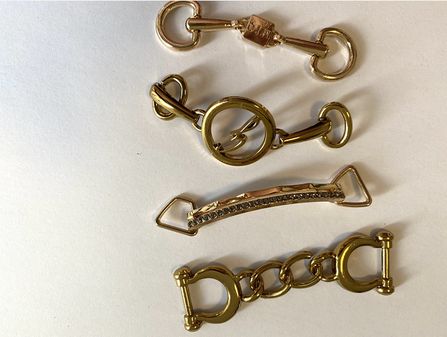 Luxury Shiwei All Shoe Clip Metal Aglet Custom Chain Buckle for Sandals Accessories