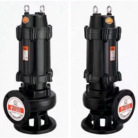 Pompe à eaux usées série WQ pour fosse septique, pompe de relevage des eaux usées, pompe submersible pour eaux usées