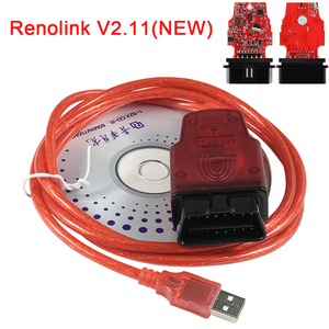 Renolink V2.11 2026 para <span class=keywords><strong>Renault</strong></span>, Herramienta de Diagnóstico Automotriz OBD2, Programador de Llaves ECM UCH ECU - Product Image 2