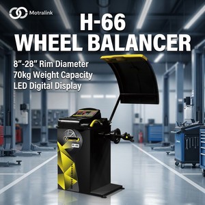Máquina Digital de Balanceo de Ruedas con Velocidad de 200 rpm, Capacidad de 65 kg, Fuente de Alimentación de 110V/220V/380V, Garantía de 12 Meses para Centros de Servicio - Product Image 1
