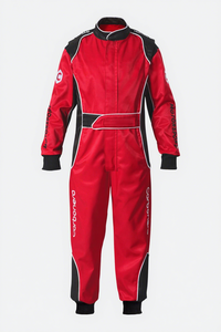 Unisex Full Body Motorcycle Racing Suit Gray White Color Blocked Breathable Leather One Piece Protective Gear for FIT - Product Image 5
