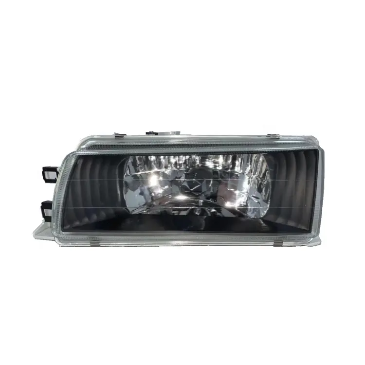 Lampu Depan Mobil Kristal Hitam EE90 AE92 Corolla 1990-1993 Lampu Depan untuk Aksesori Suku Cadang Mobil Jepang OEM OEM