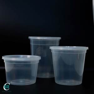 HACAMY-Caja de plástico PP de grado alimenticio personalizada con tapa hermética para sopa caliente, contenedores de sopa desechables a prueba de fugas - Product Image 4