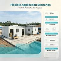 TOPPRE Nuova Tecnologia Casa Container Smontabile Lusso Prefabbricato Struttura Residenziale 20ft 40ft Casa Prefabbricata con Telaio Container