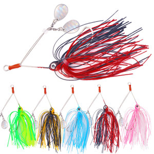 10 Jupes Silicone Pour Spinnerbaits 3/8 & 1/2 Oz - Coloris BLUEGILL (neuf)