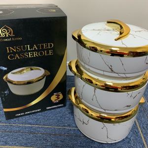 Juego de 3 Recipientes para Almacenamiento de Alimentos de 1.5L, 2L y 2.5L, Olla Térmica Aislada, Cazuela, Calentador Térmico, Fabricación China, Económico - Product Image 2