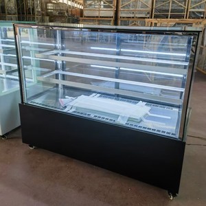 Comercial Vitrine Commercial <span class=keywords><strong>Petit</strong></span> 4 Côté Porte En Verre Affichage Refroidisseur Réfrigérateur Bonbons Donut Réfrigérateur vitrine Congélateur - Product Image 6