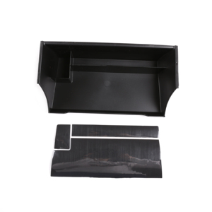 Accesorios de coche ABS negro caja de almacenamiento Central de coche caja de teléfono para Land Rover Defender 90 110 2020-2022 - Product Image 1