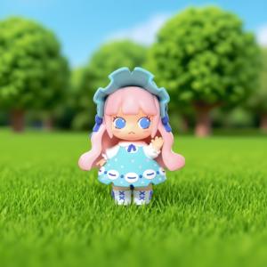 뜨거운 판매 실내 장식 동상 맞춤형 블라인드 박스 완구 수집품을위한 자신의 비닐 그림 장난감 만들기 - Product Image 4