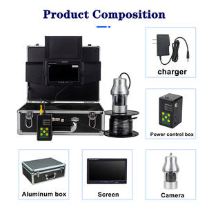 7 pouces écran 1000Tvl 360 degrés rotation Wirles moniteur extérieur <span class=keywords><strong>Wifi</strong></span> Aquarium puits profond caméras de <span class=keywords><strong>pêche</strong></span> <span class=keywords><strong>sous</strong></span>-<span class=keywords><strong>marine</strong></span> - Product Image 5