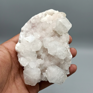 Radha Arts Apophyllite Geode Natural Raw Rough Minerals <b>Cluster</b> From Rajasthan for Decoration - Product Image 1