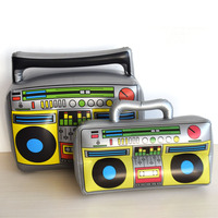 Offre Spéciale : Jouet Musical Gonflable en PVC (Microphone et Guitare) pour Fêtes, Instruments de Musique pour Enfants, Décoration de Fête