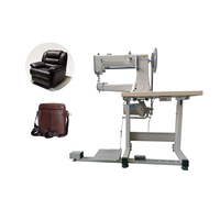 Máquina de Coser Industrial Multifuncional de Alta Calidad para Cuero Ultra Grueso, Nueva Condición, de Base Plana con Motor Incluido