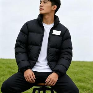 Chaqueta para <span class=keywords><strong>hombre</strong></span> de <span class=keywords><strong>North</strong></span> City Wholesale, deportiva, cálida, con capucha desmontable, fina, tipo parka, de superficie lisa. - Product Image 6