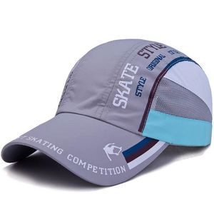 Gorra de Béisbol Deportiva y Formal de 6 Paneles, 100% Poliéster Velour, Protección UV para Exteriores, Visera de Secado Rápido, para Senderismo, Venta al Por Mayor - Product Image 3
