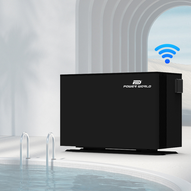 Lowe Prices Wifi Controller Rohs Vertical air Source Pool Inverter Water Heater Heat Pump with Wilo